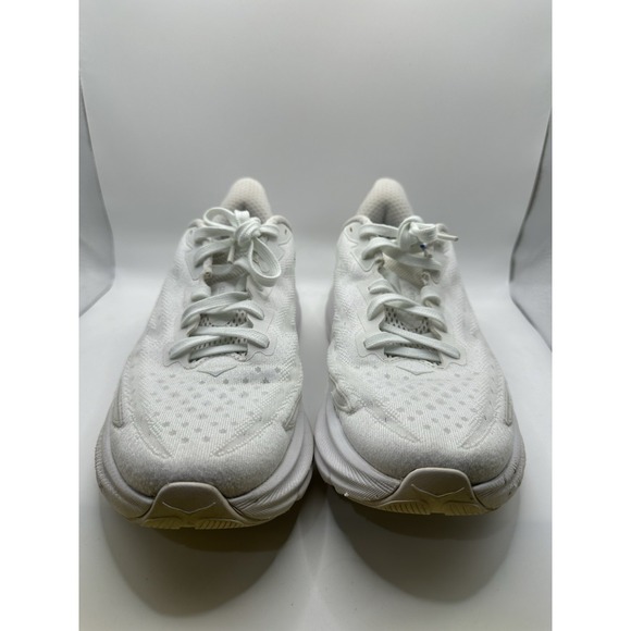 Hoka Clifton 9 White Women's 9 - Picture 7 of 14